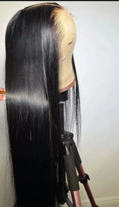 Straight Invisible HD Lace Front Wig. HD Melt Lace.