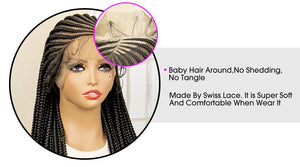 Cornrow Braided Wig