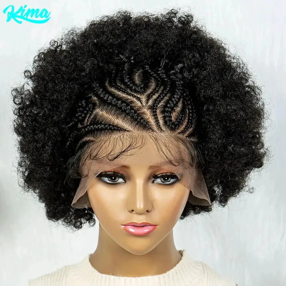 Braided 13x6 Lace Front Wig With Baby Hair