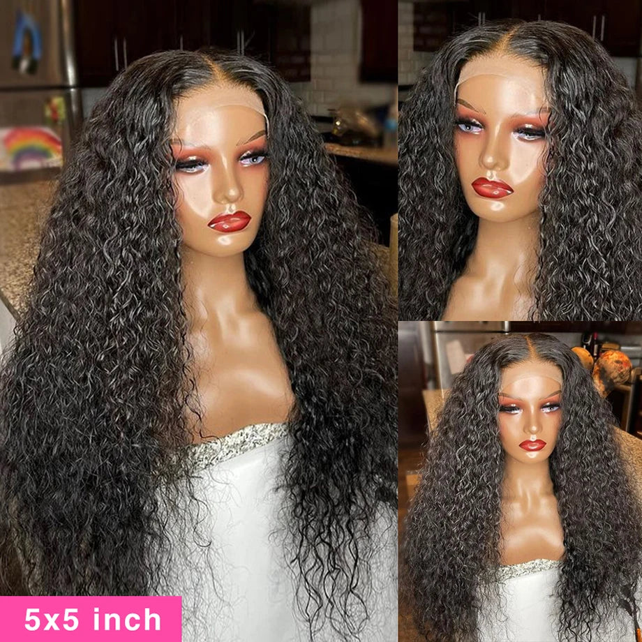 Deep Wave Lace Front Wig