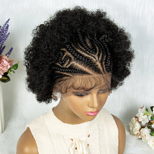 Braided 13x6 Lace Front Wig With Baby Hair