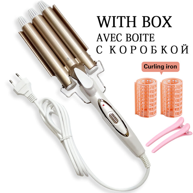 Crimping Curling Iron