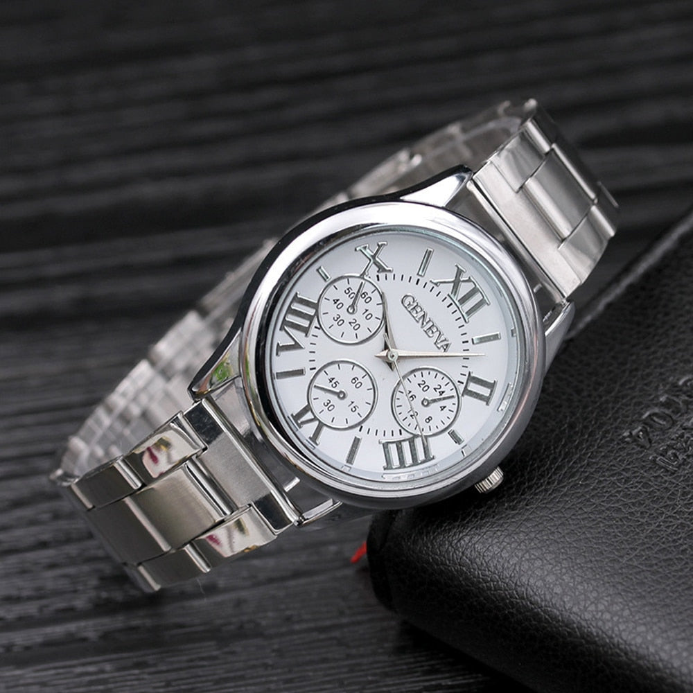 Geneva Casual Quartz Watch