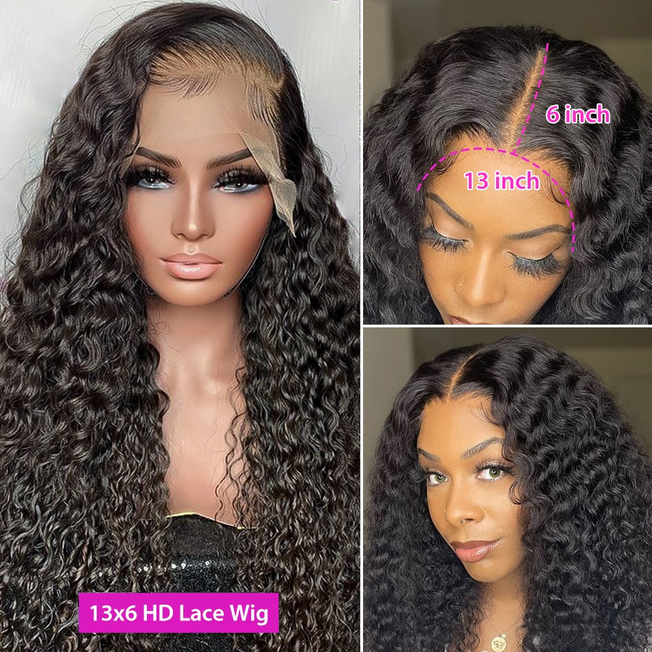 Water Wave Lace Front Wig