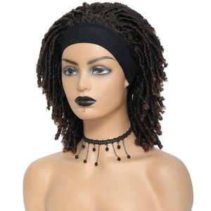 Faux Locs Headband Wig