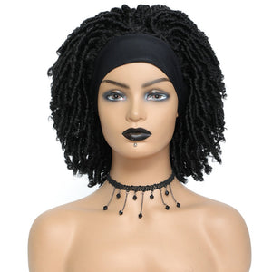 Faux Locs Headband Wig