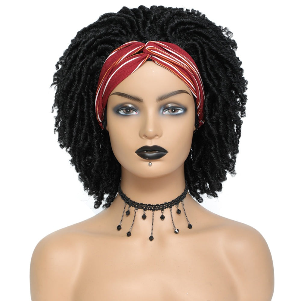 Faux Locs Headband Wig