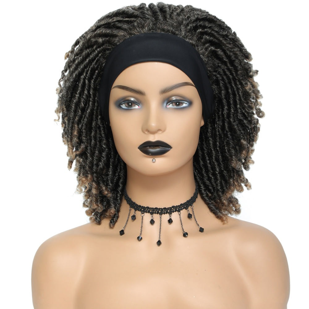 Faux Locs Headband Wig