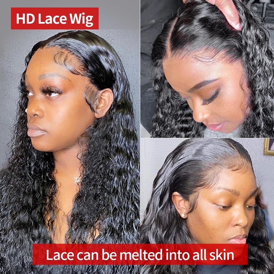 Water Wave Lace Front Wig