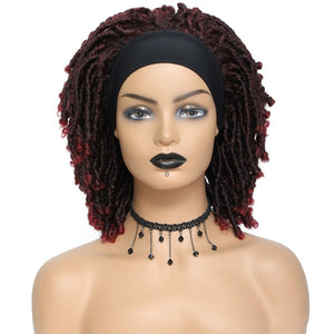 Faux Locs Headband Wig