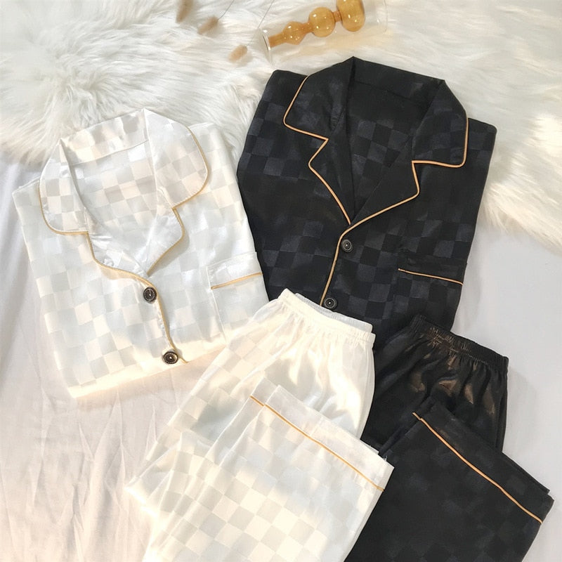 Louis Vuitton Silk Pajama Set
