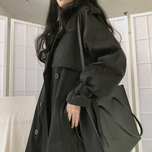 Chic Oversized Trench Coat