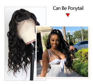 HD Transparent 360 Lace Frontal Wig