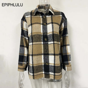 Autumn Plaid Jacket