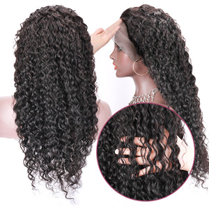 250 Density Brazilian Hair Curly Wave Wig